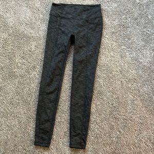Women’s charcoal grey and black Athleta leggings size Small